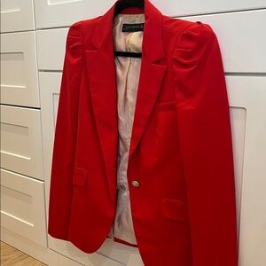 Zara Vibrant Red Jacket Size M
